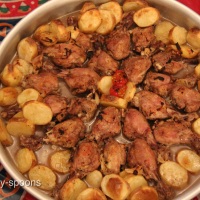 صينية الدجاج و البطاطس - Drumsticks with Potatos